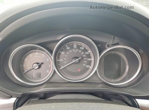 JM3KFACL2H0100929 2017 MAZDA CX-5 White Vista del cuadro de instrumentos