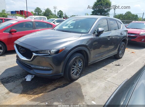 JM3KFACL2H0183651 2017 MAZDA CX-5 Gray Vista tres cuartos delantera izquierda