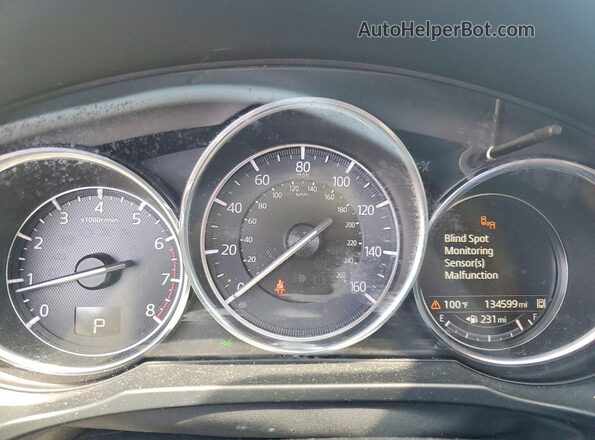 JM3KFACL3H0132658 2017 MAZDA CX-5 Black Widok zestawu wskaźników