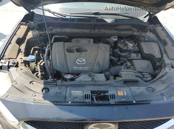 JM3KFACL3H0132658 2017 MAZDA CX-5 Black Widok wnętrza z tyłu
