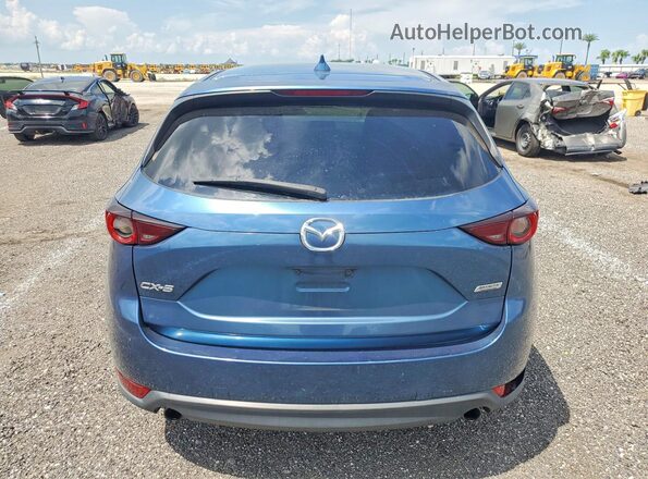 JM3KFACL4H0104738 2017 MAZDA CX-5 Синий Вид сзади