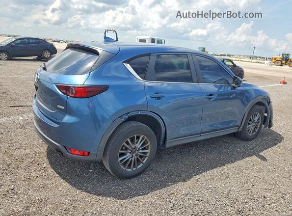 JM3KFACL4H0104738 2017 MAZDA CX-5 Синий Задняя правая четверть