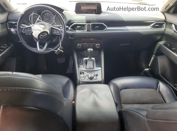 JM3KFACL4H0104738 2017 MAZDA CX-5 Синий Вид панели приборов
