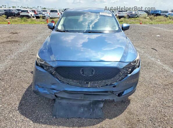 JM3KFACL4H0104738 2017 MAZDA CX-5 Синий Вид спереди