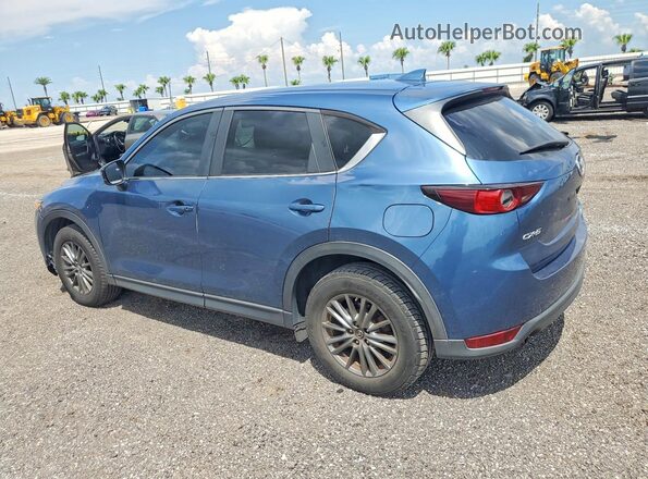 JM3KFACL4H0104738 2017 MAZDA CX-5 Синий Задняя левая четверть
