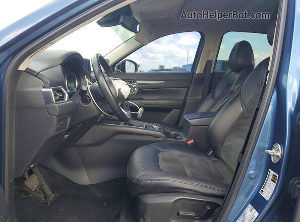 JM3KFACL4H0104738 2017 MAZDA CX-5 Синий Вид салона спереди
