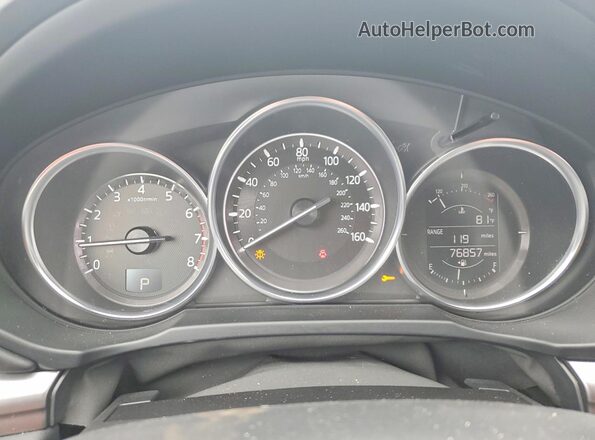 JM3KFACL4H0131597 2017 MAZDA CX-5 Black Вид щитка приладів