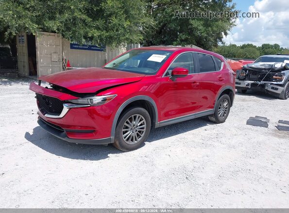JM3KFACL4H0183473 2017 MAZDA CX-5 Red Vista tres cuartos delantera izquierda