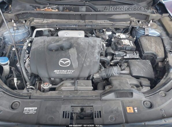 JM3KFACL6H0142598 2017 MAZDA CX-5 Blue Հետևի տեսք