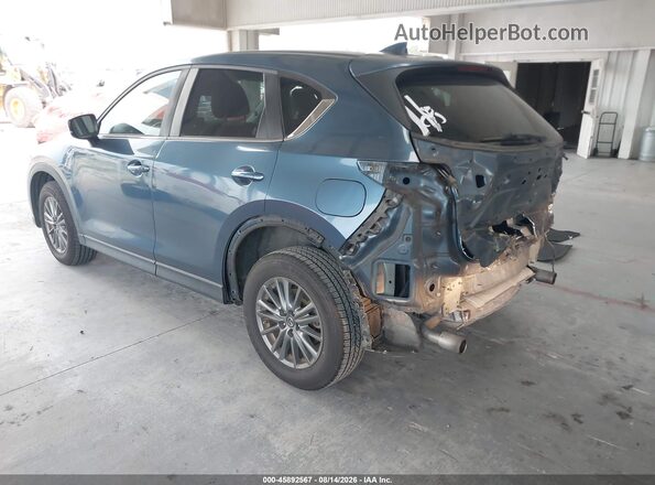 JM3KFACL6H0142598 2017 MAZDA CX-5 Blue Հետևի ձախ
