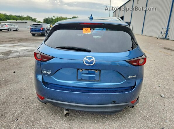 JM3KFACL6H0156629 2017 MAZDA CX-5 Blue უკანა ხედი