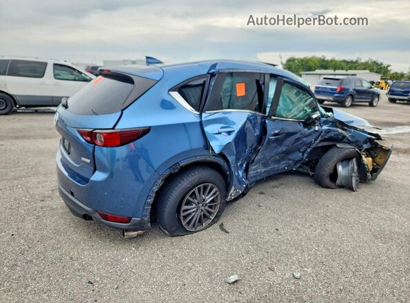 JM3KFACL6H0156629 2017 MAZDA CX-5 Blue უკანა მარჯვენა