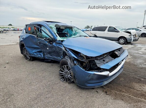 JM3KFACL6H0156629 2017 MAZDA CX-5 Blue წინა მარჯვენა