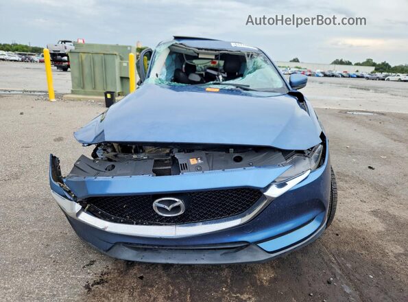 JM3KFACL6H0156629 2017 MAZDA CX-5 Blue წინა ხედი