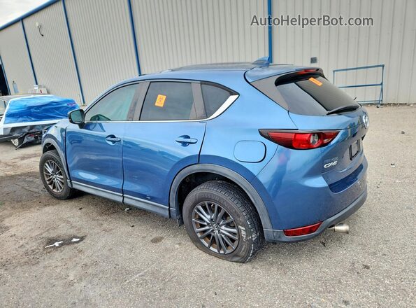 JM3KFACL6H0156629 2017 MAZDA CX-5 Blue უკანა მარცხენა