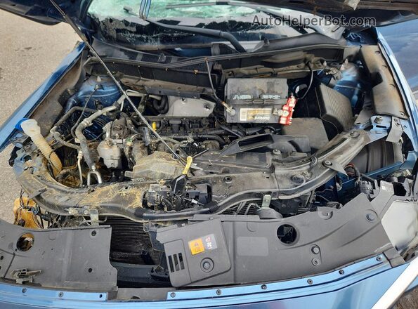 JM3KFACL6H0156629 2017 MAZDA CX-5 Blue ძრავის განყოფილების ხედი