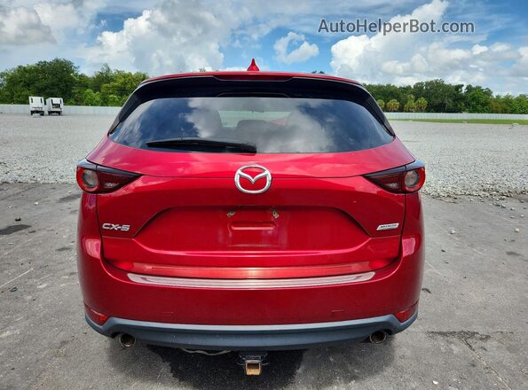 JM3KFACL6H0183975 2017 MAZDA CX-5 Maroon უკანა ხედი