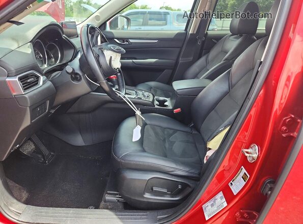 JM3KFACL6H0183975 2017 MAZDA CX-5 Maroon წინა სალონის ხედი