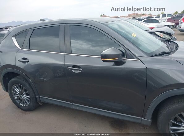 JM3KFACL8H0163405 2017 MAZDA CX-5 Gray უკანა სალონის ხედი