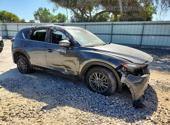 JM3KFACL8H0188224 2017 MAZDA CX-5 Gray Առջևի վահանակի տեսք