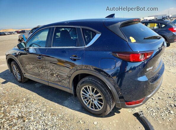 JM3KFACL9H0185512 2017 MAZDA CX-5 Blue Հետևի ձախ