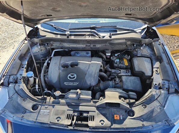 JM3KFACL9H0185512 2017 MAZDA CX-5 Blue Շարժիչի բաժամունքի տեսք