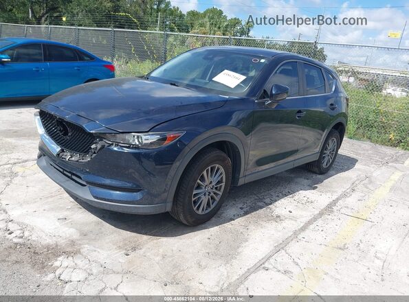 JM3KFACL9H0192251 2017 MAZDA CX-5 Blue Przód lewy