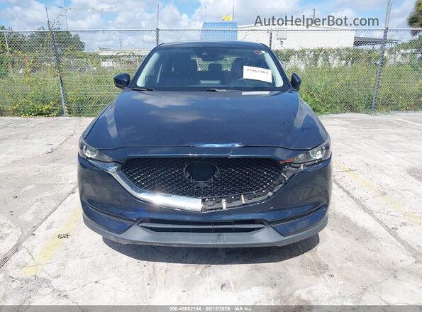 JM3KFACL9H0192251 2017 MAZDA CX-5 Blue Widok zestawu wskaźników