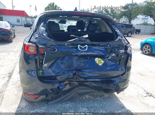 JM3KFACL9H0192251 2017 MAZDA CX-5 Blue Widok z przodu