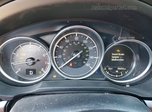 JM3KFACM0J0335540 2018 MAZDA CX-5 Silver Սարքավորումների վահանակի տեսք