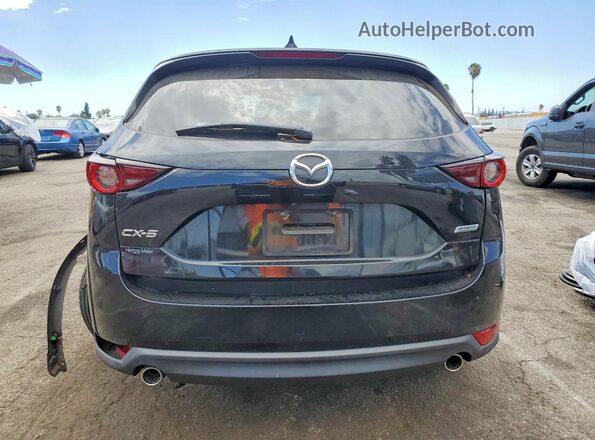 JM3KFACM0J1346645 2018 MAZDA CX-5 Black Հետևի տեսք