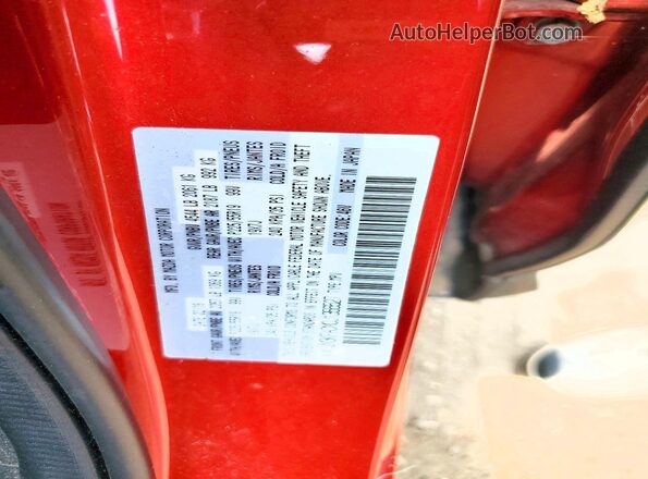 JM3KFACM0J1356527 2018 MAZDA CX-5 Red VIN sticker view
