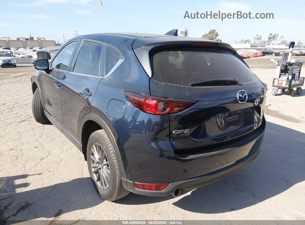 JM3KFACM0K0655670 2019 MAZDA CX-5 Dark Blue Trasero izquierdo