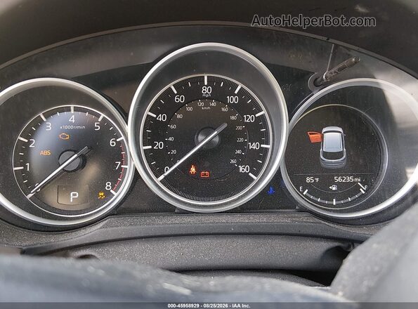 JM3KFACM0K0655670 2019 MAZDA CX-5 Dark Blue Vista de los asientos traseros