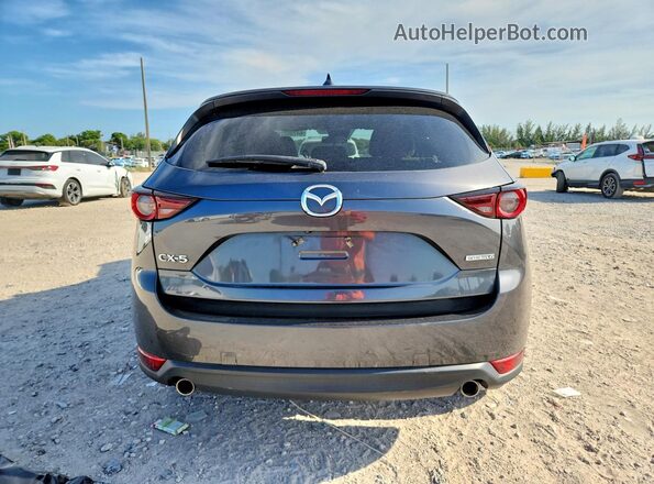 JM3KFACM0M0333873 2021 MAZDA CX-5 Gray Вид ззаду