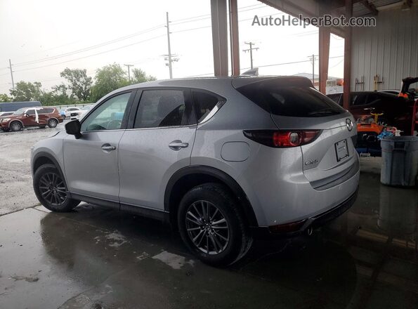 JM3KFACM0M1375244 2021 MAZDA CX-5 Серебряный Задняя левая четверть