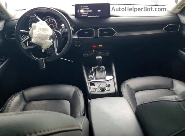 JM3KFACM0M1375244 2021 MAZDA CX-5 Серебряный Вид панели приборов