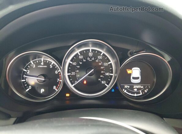 JM3KFACM0M1375244 2021 MAZDA CX-5 Серебряный Вид щитка приборов