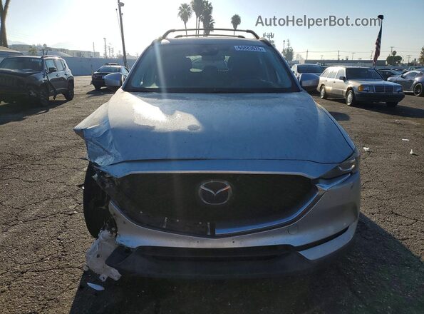 JM3KFACM1J0336499 2018 MAZDA CX-5 Silver წინა ხედი