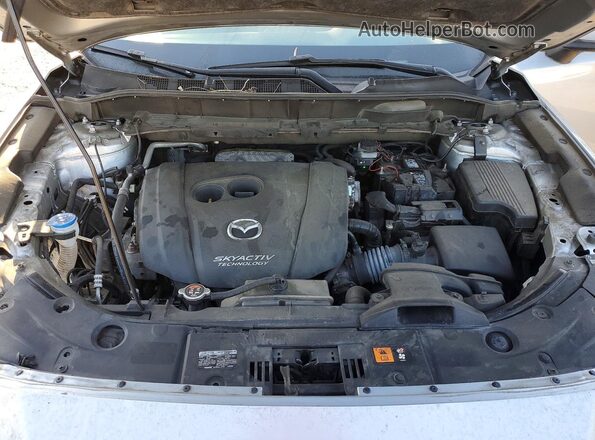 JM3KFACM1J0336499 2018 MAZDA CX-5 Silver ძრავის განყოფილების ხედი