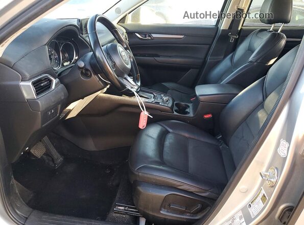 JM3KFACM1J0336499 2018 MAZDA CX-5 Silver წინა სალონის ხედი