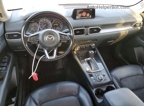 JM3KFACM1J0336499 2018 MAZDA CX-5 Silver წინა პანელის ხედი