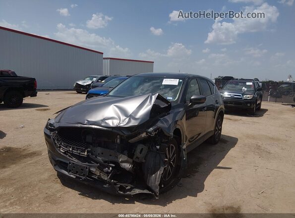 JM3KFACM1J1454451 2018 MAZDA CX-5 Gray Передня ліва чверть