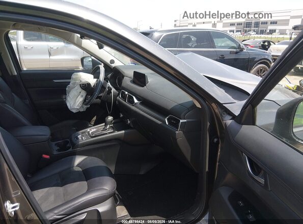 JM3KFACM1J1454451 2018 MAZDA CX-5 Gray Вид салону спереду