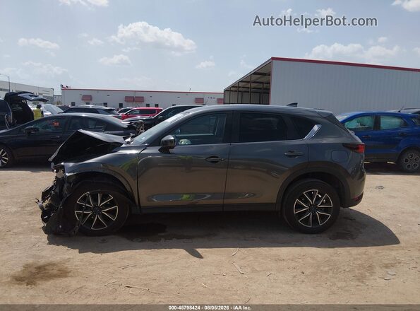 JM3KFACM1J1454451 2018 MAZDA CX-5 Gray Вид задньої частини салону