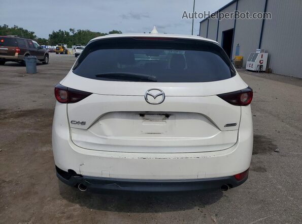 JM3KFACM1K0579327 2019 MAZDA CX-5 White Հետևի տեսք