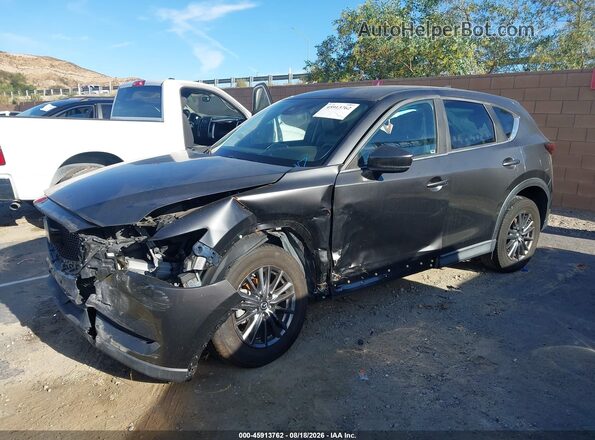 JM3KFACM1K0611497 2019 MAZDA CX-5 Gray Передня ліва чверть