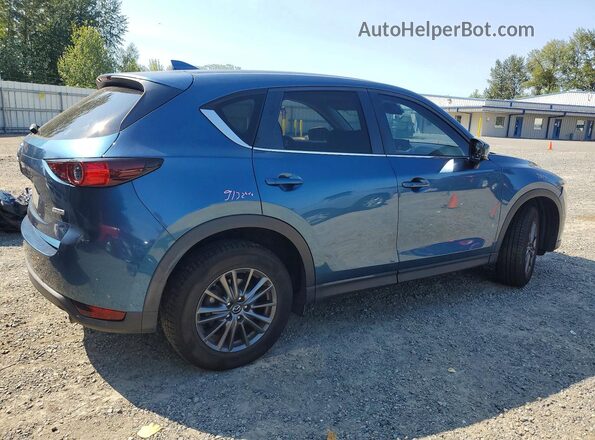 JM3KFACM1K1603121 2019 MAZDA CX-5 Blue უკანა მარჯვენა