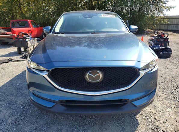 JM3KFACM1K1603121 2019 MAZDA CX-5 Blue წინა ხედი