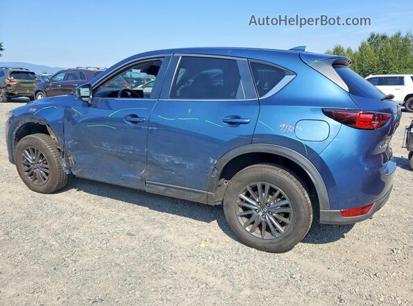 JM3KFACM1K1603121 2019 MAZDA CX-5 Blue უკანა მარცხენა